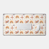 Cute aquarelle Rainbow Motif d'avion (Clavier et souris)