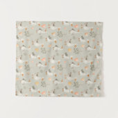 Cute aquarelle Tapisserie d'oies / fond (Devant (Horizontal))