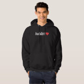 Cute &  Arabic Habibti Hoodie (Voorkant volledig)