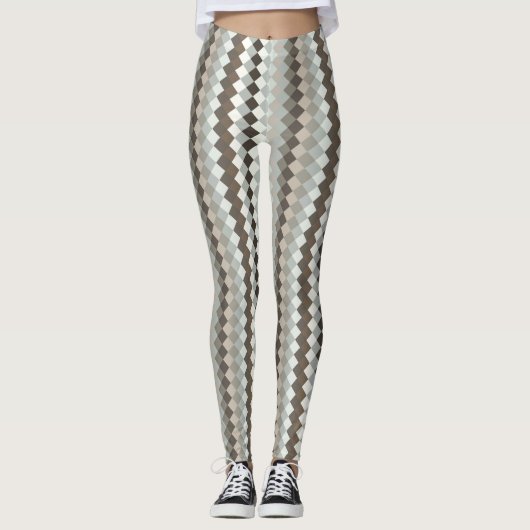 Cute Argyle Pattern-Leggings Leggings (Voorkant)
