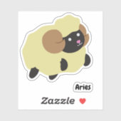 Cute Aries Sticker (Vel)
