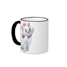 Cute Aristocats White en Pink Cat Disney
