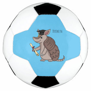 Cute armadillo avec dessin animé de la casquette d