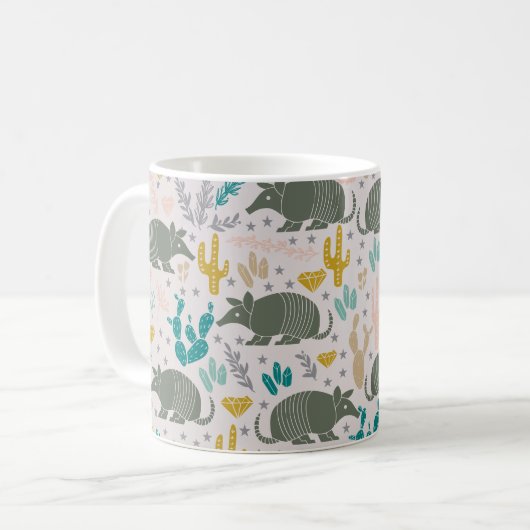 Cute Armadillo Café Mug (Devant gauche)