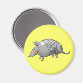 Cute armadillo magneet (Voorkant / Achterkant)