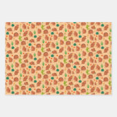 Cute Armadillos Desert Cactus Pattern Inpakpapier Vel (Voorkant 2)