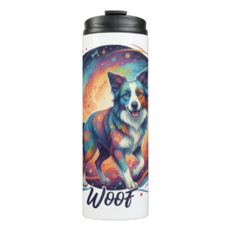Cute Artistic Puppy Design for Dog Lovers Thermosbeker