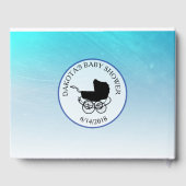 Cute as a Button Baby shower Keepomwille Guestbook Gastenboek (Achterkant)