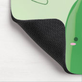 Cute as a Cucumber Funny Kawaii Cutecumber Muismat (Hoek)