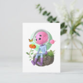 Cute Asteroid  Briefkaart (Staand voorkant)