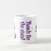 Cute Astro Unicorn Café Mug (Centre)