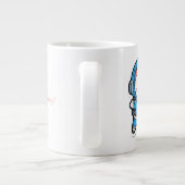 Cute Astronaut Cat Custom Photo Mug (Dos)
