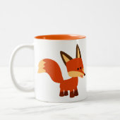 Cute Astute Cartoon Fox Mok (Links)