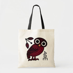 Cute Athenian Owl Tetradrachme Coin Ancient Greek Tote Bag