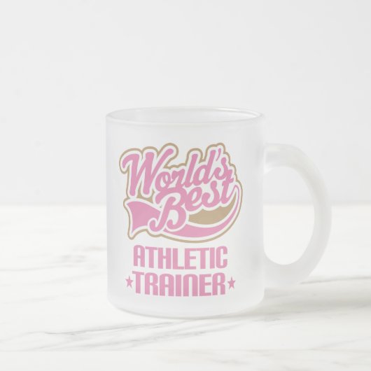 Cute Athletic Trainer Gift Matglas Koffiemok (Rechts)