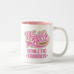 Cute Athletic Trainer Gift Tweekleurige Koffiemok