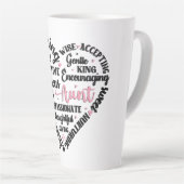 Cute Aunt Heart Mug (Angle droit)