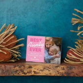 Cute Aunty Photo Fotoplaat (Zijkant)