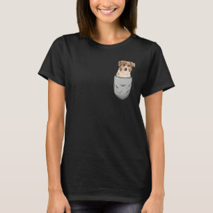 Cute Aussie Australian Shepherd for Dog Pocket Ow T-shirt