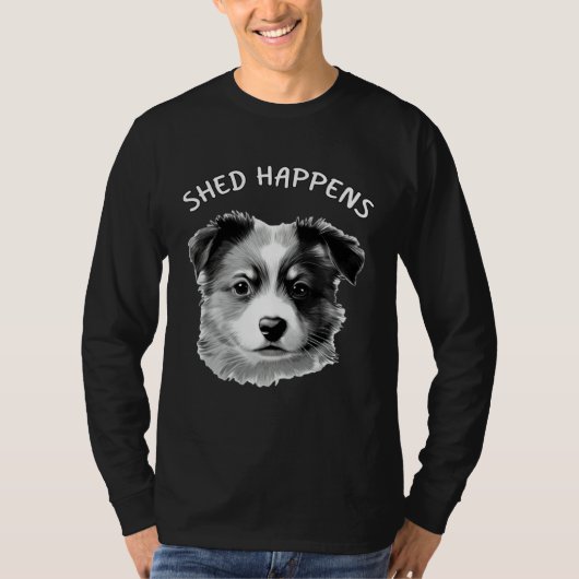 Cute Aussie Shepherd Australian Shepherd Saying Sh T-shirt (Voorkant)