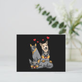 Cute Australian Cattle Dog Heeler Briefkaart (Staand voorkant)