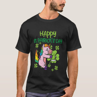 Cute Australian Cattle Saint Patrick's Day Dogs Da T-shirt