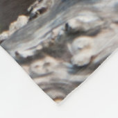 Cute Australian Shepherd Puppy, komfy Fleece Deken (Hoek)