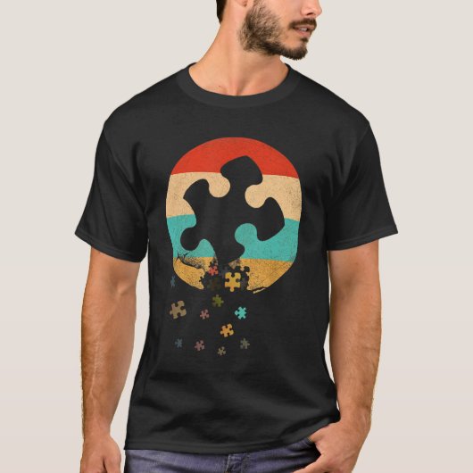 Cute Autism Awareness Gift  70s Autism T-shirt (Voorkant)