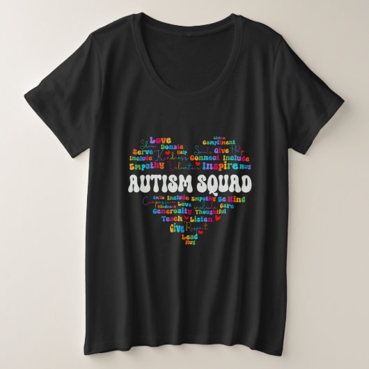 Cute Autism Squad Appreciation Week back to school (Design devant)