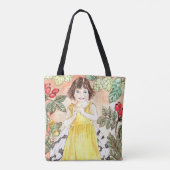 Cute Autumn Fairy Tote Bag (Dos)