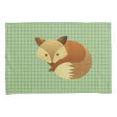 Cute Autumn Fox Kussensloop (Voorkant-Rechts)