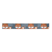 Cute Autumn Fox Pattern Lint (Voorkant)