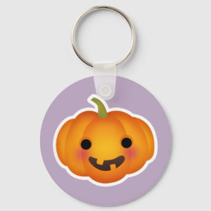 Cute Autumn Halloween Pumpkin Sleutelhanger