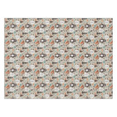 Cute Autumn Woodland Animals Pattern Tafelkleed (Voorkant (Horizontaal))