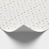 Cute Autumnal Elements Pattern. Cadeaupapier (Hoek)