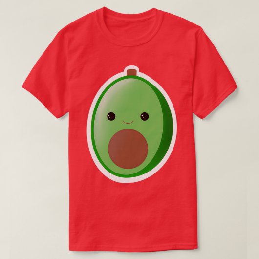 Cute Avocado 1 1 T-shirt (Design voorkant)