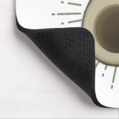 Cute Avocado Cartoon in  stijl Muismat (Hoek)