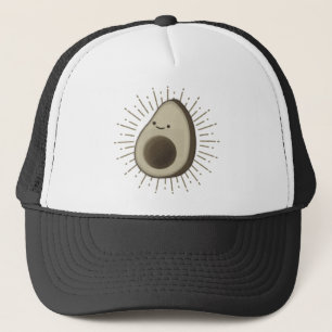Cute Avocado Cartoon in stijl Trucker Pet