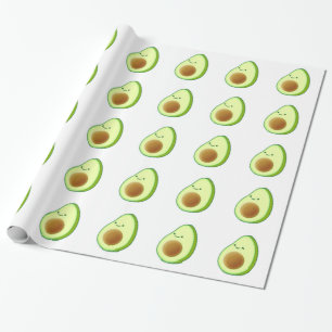 Cute Avocado Drawing Cadeaupapier