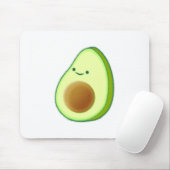 Cute Avocado Drawing Muismat (Met muis)