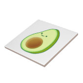Cute Avocado Drawing Tegeltje (Zijkant)