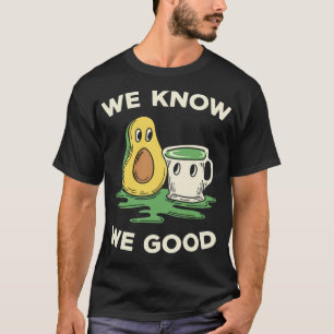 Cute avocado en matcha t-shirt