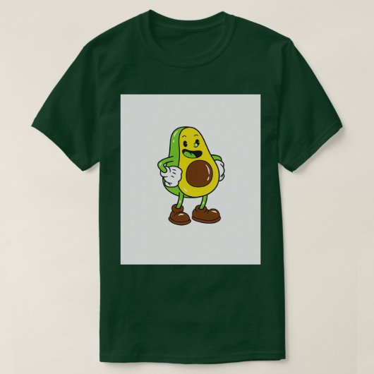 Cute Avocado Ghost Aboocado Halloween Perfect Gift T-shirt (Design voorkant)