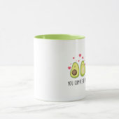 Cute avocado koppels, Avocado, Love, Gift, Mok (Midden)