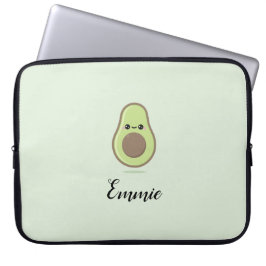 Cute Avocado-laptophoes Laptop Sleeve