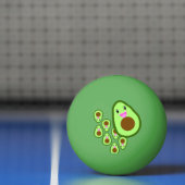 Cute Avocado Pingpongballen (Net)