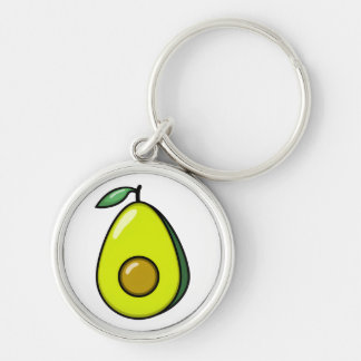 Cute Avocado Sleutelhanger