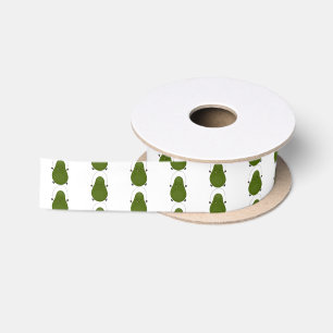 Cute avocado spring cartoon illustratie lint