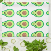Cute Avocado Tea Towel Theedoek (Gevouwen)