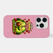 Cute Avocado Valentine’s Love Design, kawaii Love (Verso Horizontal)